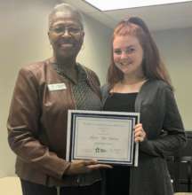 Lynnette & Allie on graduation day (12/7/2018)