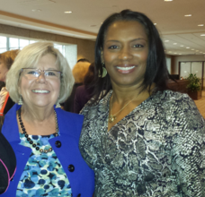 Marti Kernodle and Phyllis Collins