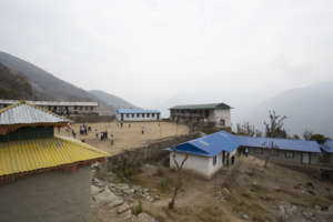 Newly built classroom in Deusa VDC