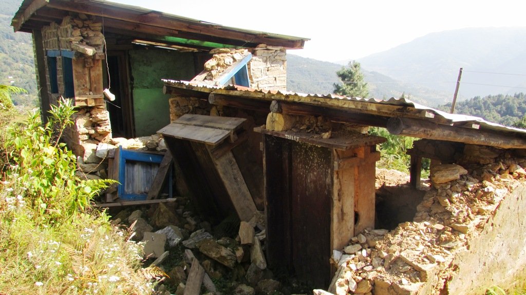 Building 10 classrooms for 500 students in Nepal.