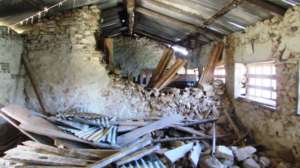 Nepal Earthquake destroyed classroom