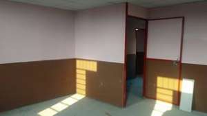 classroom with passage