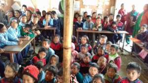 Students are in Awareness Program