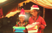 Joy of Giving to Slum Kids in india this Christmas