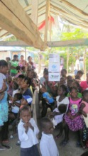 Mobile clinic in Nan Sable, Tiburon, July 11, 2017