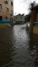 Flooding in Nassau, the Bahamas