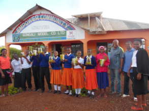 Edith Gvora Students at Gongali Center
