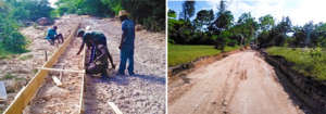 Road rehabilitation on La Gonave