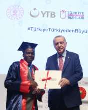 Blessing graduation