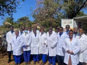 Our Term 2 Mobile Lab students and team