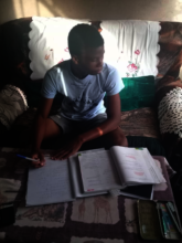 Milton home studying