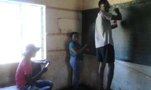 Blackboard painting