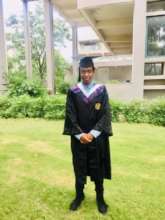 Phillip graduating in China