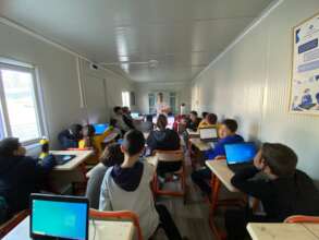 Coding courses in Samandag container classroom