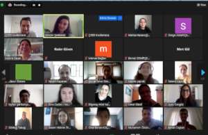 course instructors on a zoom training