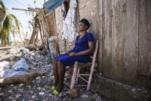 Ginette is worried for the safety of her children