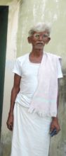 Beneficiary with spectacles