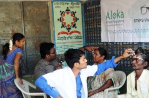 Eye testing camp