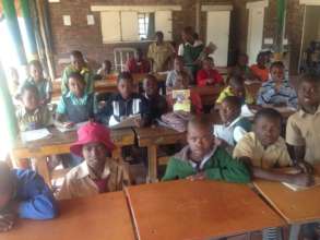 out of school children in class