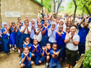 Youth in Fiji celebrating Virtues