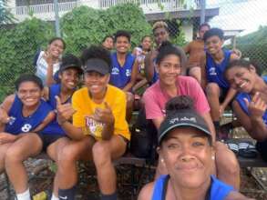 Training with Youth in Fiji