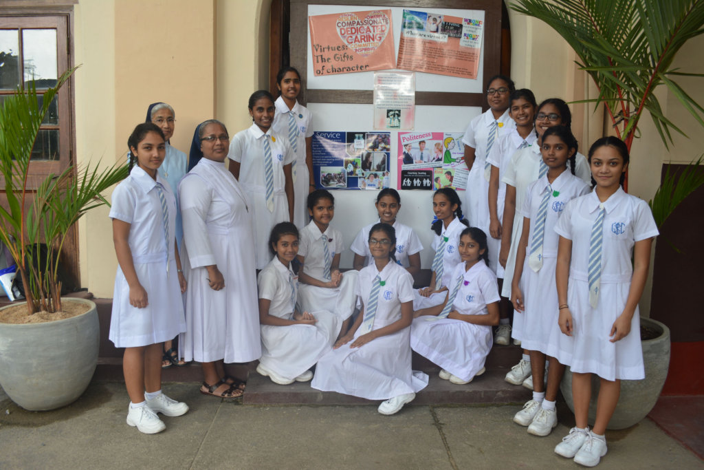 Bringing Virtues to Girls School in Sri Lanka
