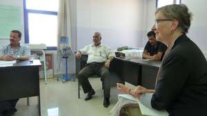 Yup, that's me -did I mention the 104 degree heat?