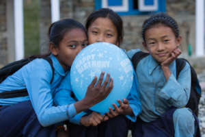 Girls in School in Kaku