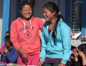 seeing happiness, peace & confident with hope