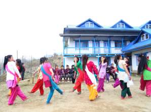 beside of study they play, dance & enjoy the life