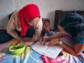 Nurse Ana and Ivan's mum discussing his treatment