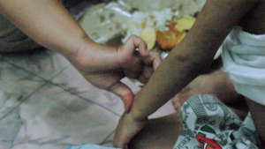 Nurse Neng faithfully checking in on us