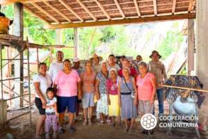 Women's community groups took part in the process.
