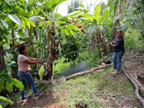 Tequio for the construction of the nursery