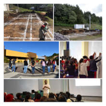 Construction of Environmental Classroom started
