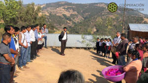 Guerreos community receiving producersfromChiapas