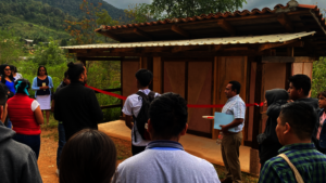 Launching of dry toilets in the University