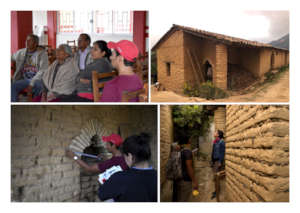 Restoration process of 3 adobe houses in Moyotepec