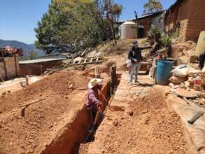 Foundation of a house