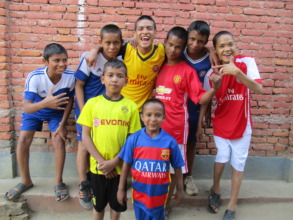 Rescued boys now happy at the ChoraChori refuge