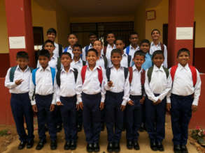 Refuge boys ready for school
