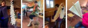 One of the first spinning workshops