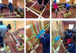 The weaving workshops begin