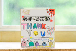 Thank you card from campers