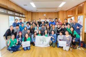 March LIT closing ceremony group photo