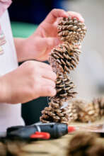 Pine cone Christmas Tree