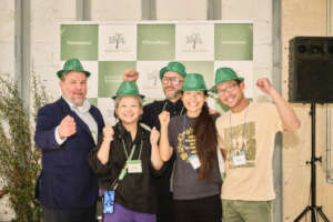 Mirai no Mori team at Winter Party