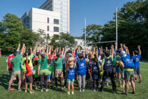 Touch Rugby "We did it!"