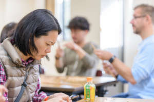 Everyone was very focusing on their works!