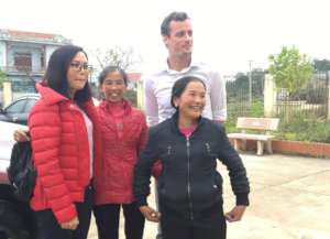 Meeting with community leaders
